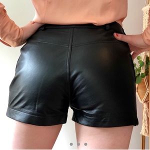 Playboy Real Leather Shorts